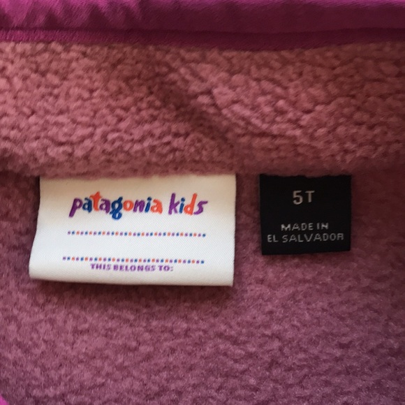 Patagonia Fleece Jacket (size 5T) - Picture 4 of 4